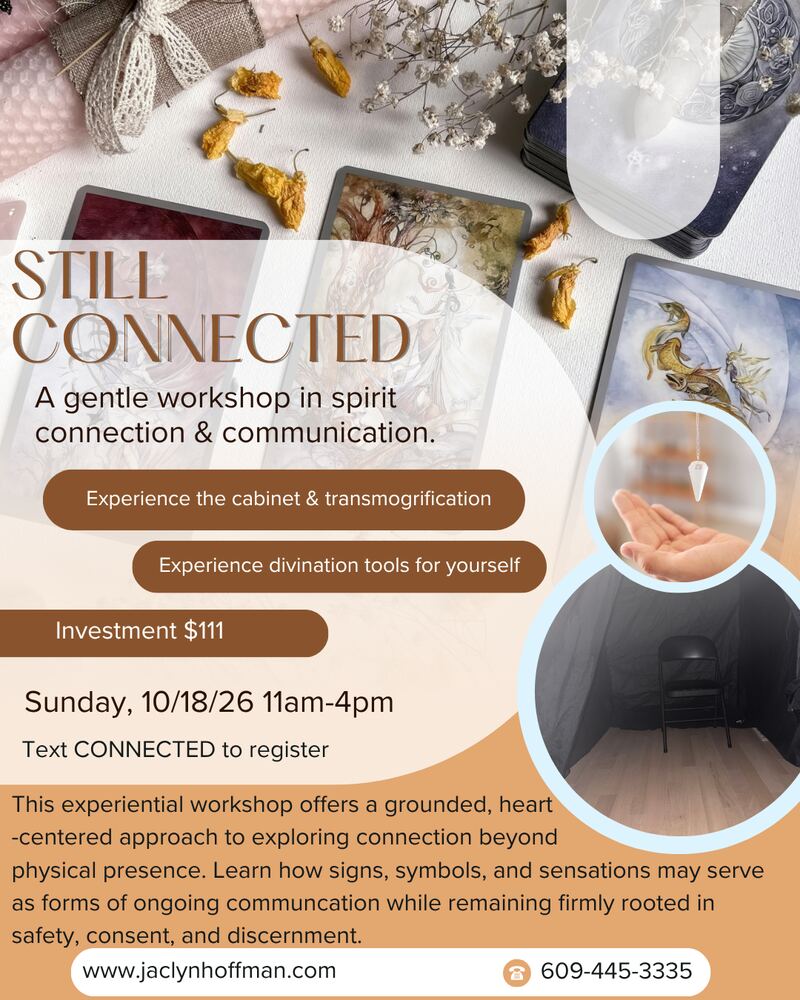 Still Connected workshop flyer